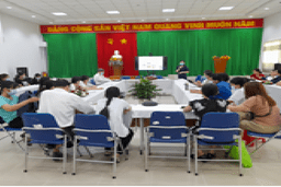 Trung tâm Y tế thành phố Long Xuyên tổ chức tập huấn tư vấn, truyền thông giáo dục sức khỏe năm 2022